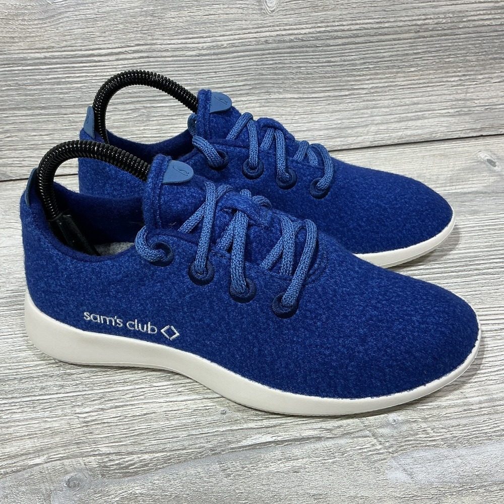 Allbirds Women's Size 7 Sams Club Wool Runners Athletic Shoes Blueberry Cream